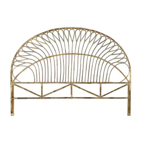 Päätylevy DKD Home Decor Luonnollinen Rottinki 177 x 4 x 131 cm