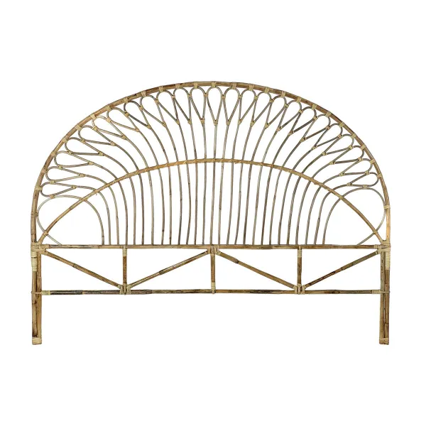 Изголовье кровати DKD Home Decor Натуральный ротанг 177 x 4 x 131 cm
