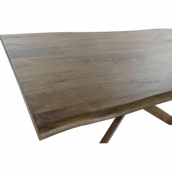 Pusdienu galds DKD Home Decor 180 x 86 x 76 cm Dabisks Riekstkoks