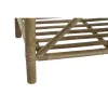 Taburetė DKD Home Decor Natūralus Rusvai gelsva Ruda Medvilnė Bambukas (100 x 44 x 55 cm)