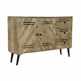 Bufete DKD Home Decor   Melns Metāls Mango koks 140 x 40 x 93 cm
