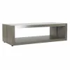 Centrālais galds DKD Home Decor Stikls Alumīnijs Дуб Rūdīts stikls (120 x 60 x 37,5 cm)
