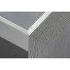 Кофейный столик DKD Home Decor Стеклянный Алюминий Дуб Каленое стекло (120 x 60 x 37,5 cm)