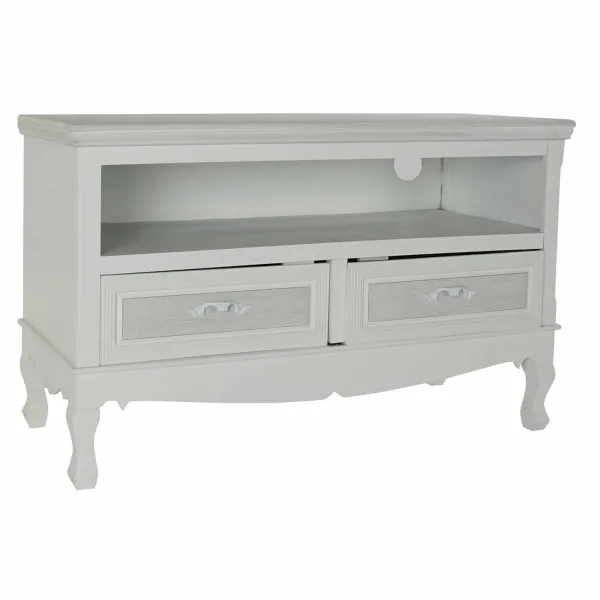 Olohuoneen pöytä DKD Home Decor Valkoinen Puu Puu MDF 100 x 42 x 61 cm