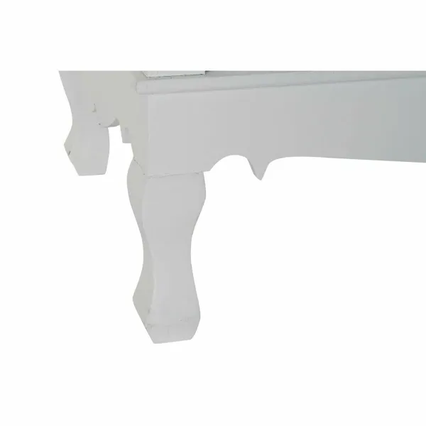 Centrālais galds DKD Home Decor Balts Koks Koks MDF 100 x 42 x 61 cm