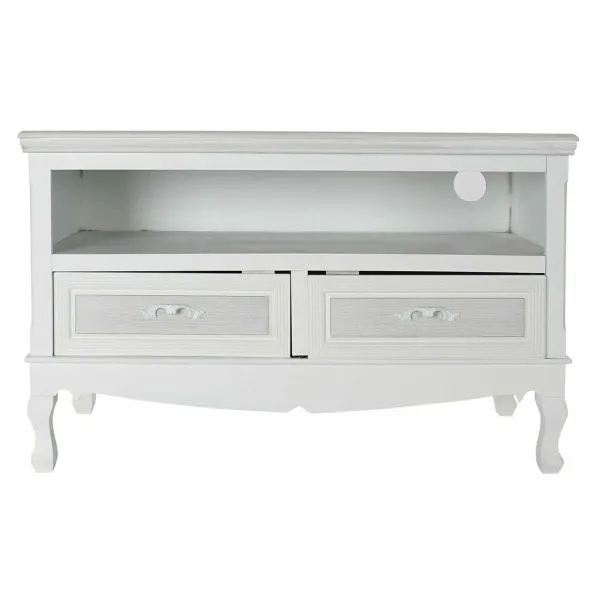 Centrālais galds DKD Home Decor Balts Koks Koks MDF 100 x 42 x 61 cm