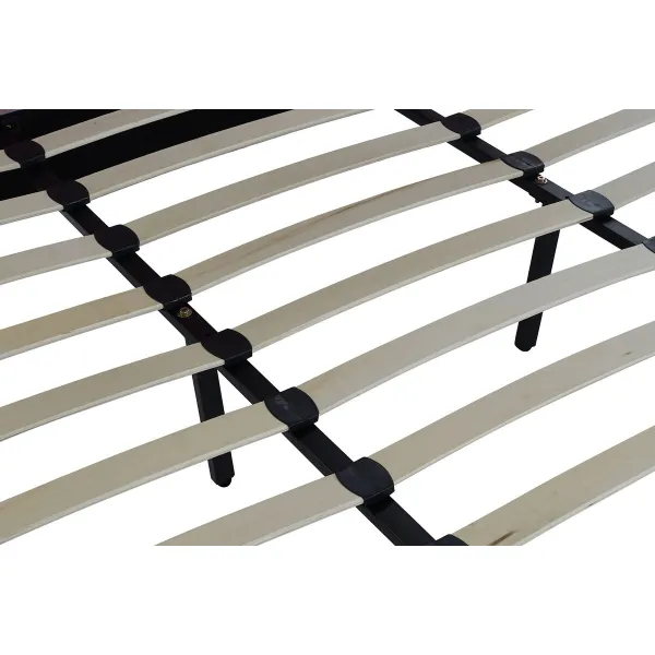 Lova DKD Home Decor Medžio Metalinis Rožinė 180 x 200 cm 187 x 210 x 137 cm