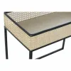 Кофейный столик DKD Home Decor Чёрный Натуральный 60 x 30 x 50 cm