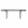 Centrinis stalas DKD Home Decor Stiklas Nerūdijantis plienas (120 x 60 x 45 cm)