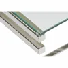 Centrinis stalas DKD Home Decor Stiklas Nerūdijantis plienas (120 x 60 x 45 cm)