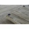 Centre Table DKD Home Decor Black Natural Wood Metal 120 x 120 x 55 cm