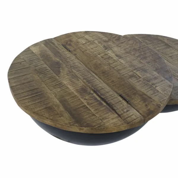 Кофейный столик DKD Home Decor Деревянный Металл 114 x 76 x 33 cm