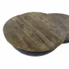 Кофейный столик DKD Home Decor Деревянный Металл 114 x 76 x 33 cm