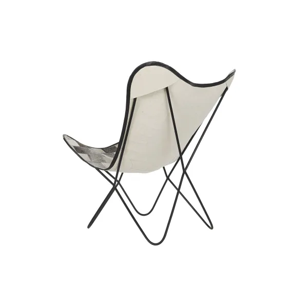 Valgomojo kėdė DKD Home Decor Balta Juoda Rusvai gelsva Pilka 74 x 70 x 90 cm