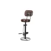 Taburetė DKD Home Decor 45 x 46 x 118 cm Juoda Metalinis Ruda