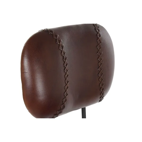 taburete DKD Home Decor 45 x 46 x 118 cm Melns Metāls Brūns