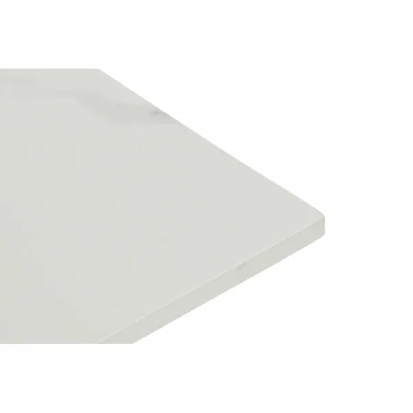 Pieni sivupöytä DKD Home Decor Valkoinen Kullattu 60 x 60 x 48 cm