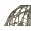 Pakabinamas sodo fotelis DKD Home Decor 90 x 70 x 110 cm Pilka sintetinis rotangas Aliuminis (92 x 70 x 113 cm)