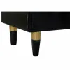 Устройство DKD Home Decor   Чёрный Натуральный ротанг Древесина манго 150 x 40 x 65 cm