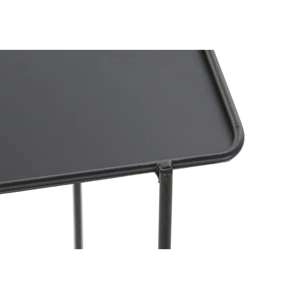 Set of furniture DKD Home Decor Blue Black 70 x 27 x 45 cm 40 x 27 x 45 cm 80 x 27 x 65 cm 80 x 27,5 x 65 cm
