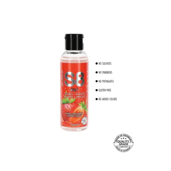 Lubricant Stimul8 125 ml Strawberry Vanilla