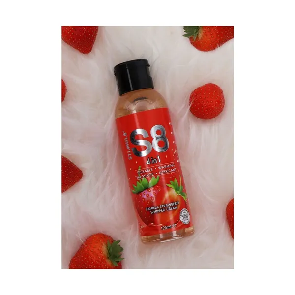 Lubricant Stimul8 125 ml Strawberry Vanilla