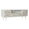 TV-kalusteet DKD Home Decor Valkoinen Beige 136 x 40,5 x 52 cm