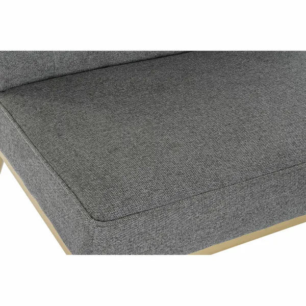 atzveltnes krēsls DKD Home Decor 80 x 66 x 72 cm Egle Koks Brūns Tumši pelēks