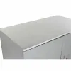 Kaappi DKD Home Decor Valkoinen Kullattu Rauta Mangopuu 85 x 45 x 110 cm BAR