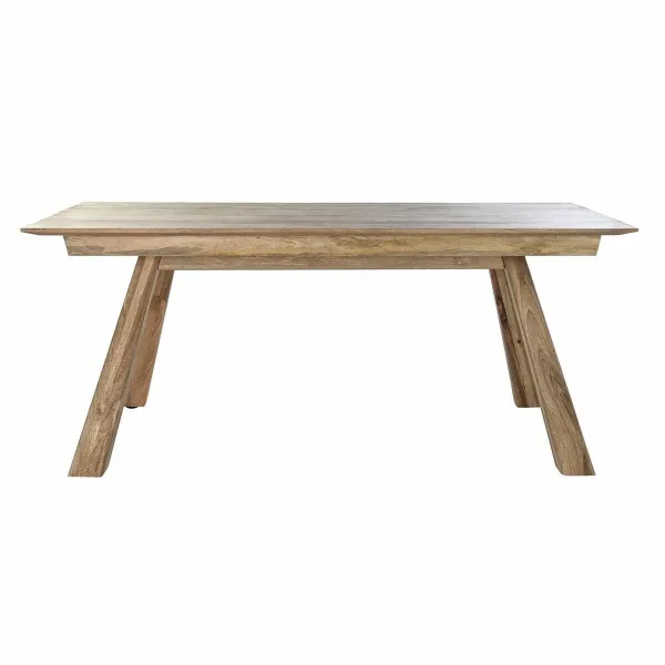 Ruokapöytä DKD Home Decor Luonnollinen Mangopuu (180 x 90 x 76 cm)