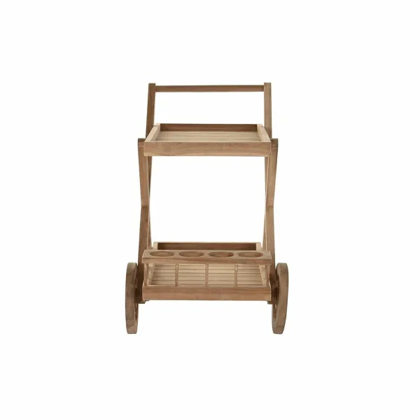 Monikäyttöinen kärry DKD Home Decor Ruskea 70 x 55 x 84 cm (70 x 50 x 84 cm)