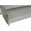 Диван-кровать DKD Home Decor 203 x 87 x 81 cm Чёрный Бежевый Металл Коричневый