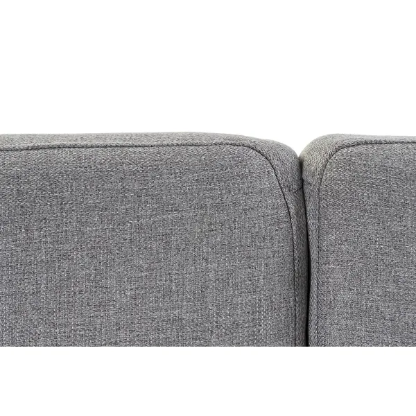 Sofa-lova DKD Home Decor Ruda Pilka Metalinis Miesto 203 x 87 x 81 cm