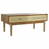 Centrinis stalas DKD Home Decor Eglė Rotangas (106 x 55 x 46 cm)