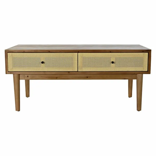 Centrinis stalas DKD Home Decor Eglė Rotangas (106 x 55 x 46 cm)