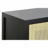 Sivupöytä DKD Home Decor   Musta Luonnollinen Rottinki Kuusi 120 x 38 x 76 cm