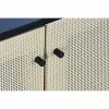Televizoriaus baldai DKD Home Decor Juoda Eglė Rotangas (160 x 65 x 38 cm)