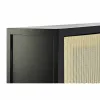 Kaappi DKD Home Decor 80 x 38 x 160 cm Kuusi Luonnollinen Musta
