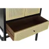 Spintelė DKD Home Decor 80 x 38 x 160 cm Eglė Natūralus Juoda