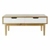 Кофейный столик DKD Home Decor Ель (105 x 55 x 46 cm)
