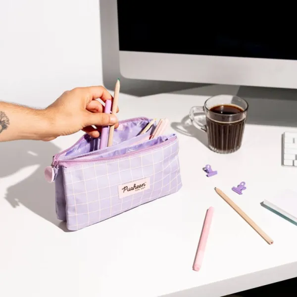 Pusheen - 3-compartment pencil case from the Moments collection