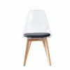 Обеденный стул DKD Home Decor Чёрный Разноцветный Натуральный 30 x 40 cm 54 x 47 x 81 cm
