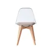 Ruokatuoli DKD Home Decor Beige Puu Polykarbonaatti 54 x 47 x 81 cm