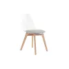 Valgomojo kėdė DKD Home Decor Pilka Medžio Polikarbonatas 54 x 47 x 81 cm