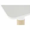 Ruokapöytä DKD Home Decor Valkoinen Koivu Puu MDF 120 x 80 x 74 cm