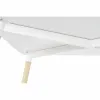 Ruokapöytä DKD Home Decor Valkoinen Koivu Puu MDF 120 x 80 x 74 cm