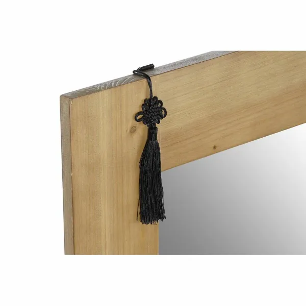 Sienas spogulis DKD Home Decor Sarkans Dabisks Austrumniecisks 70 x 2 x 90 cm