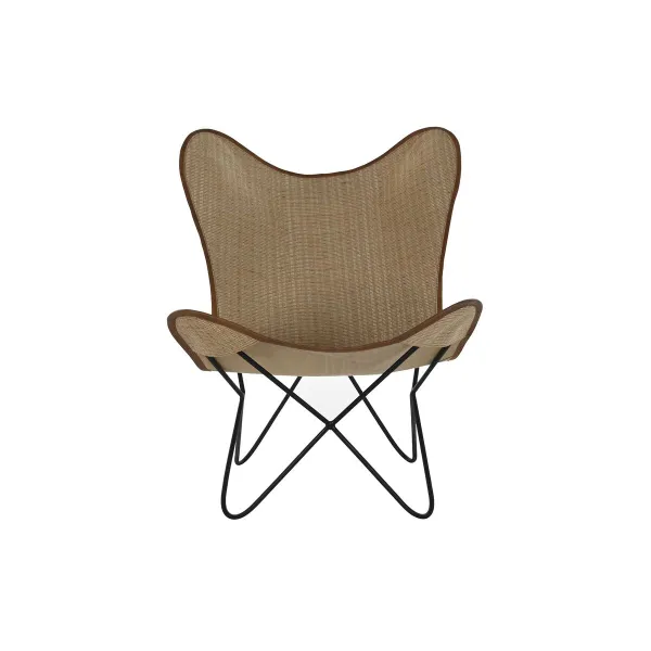 Kėdė DKD Home Decor Metalinis Rotangas (74 x 78 x 92 cm)