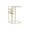 Полка для журналов DKD Home Decor Позолоченный Металл Зеркало 48 x 35 x 71 cm