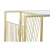 Полка для журналов DKD Home Decor Позолоченный Металл Зеркало 48 x 35 x 71 cm